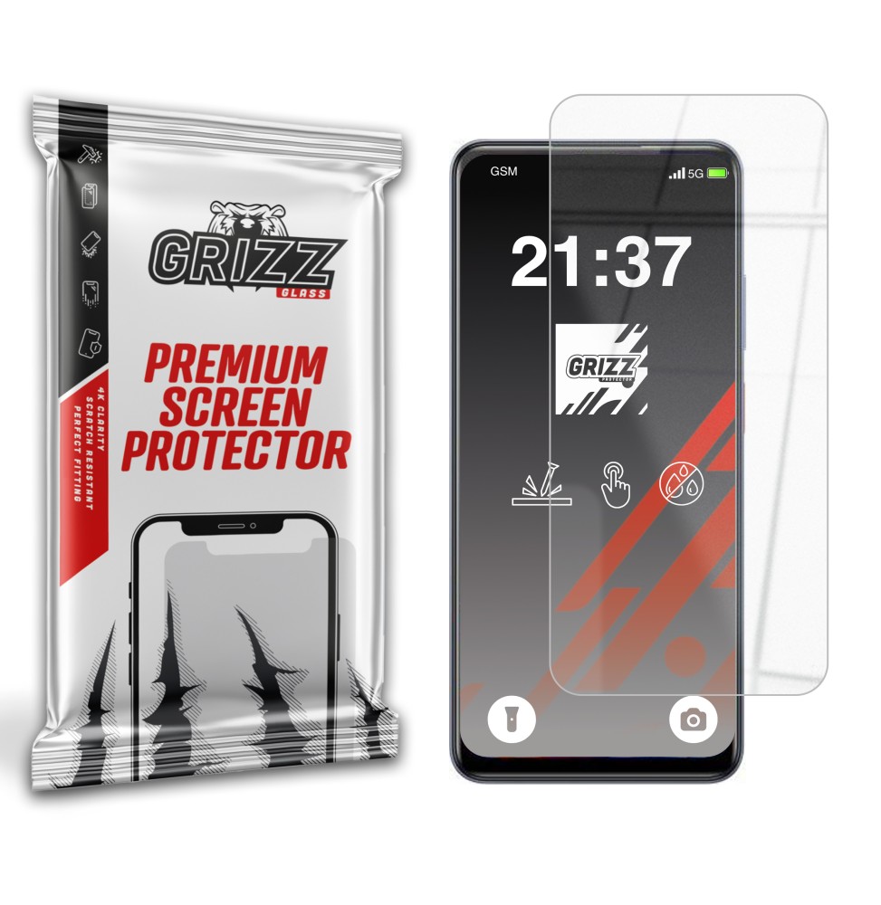 Szkło hybrydowe Grizz do ZTE Blade V70 Max