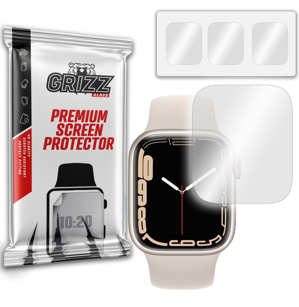 Folia hydrożelowa Grizz do Apple Watch 9 45mm