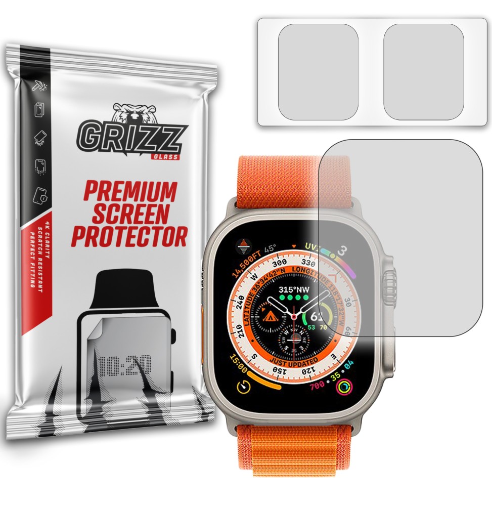 Folia antyodciskowa Grizz do Apple Watch Ultra