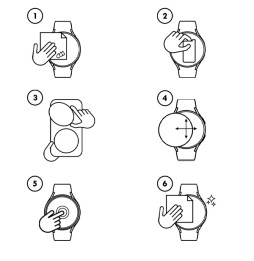 Folia antyodciskowa Grizz do zegarków 33mm