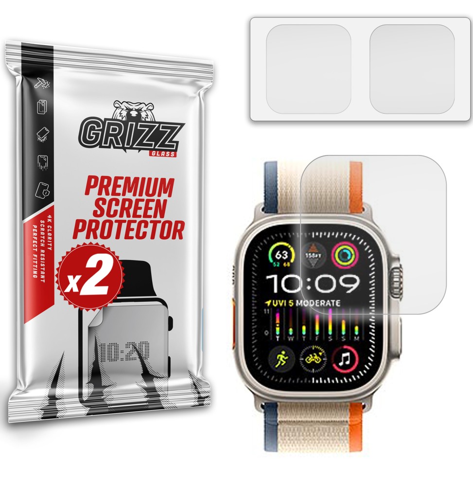 Folia antyodciskowa Grizz do Apple Watch Ultra 2