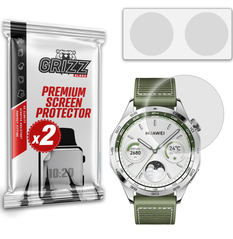 Folia antyodciskowa Grizz do Huawei Watch GT 4 46mm