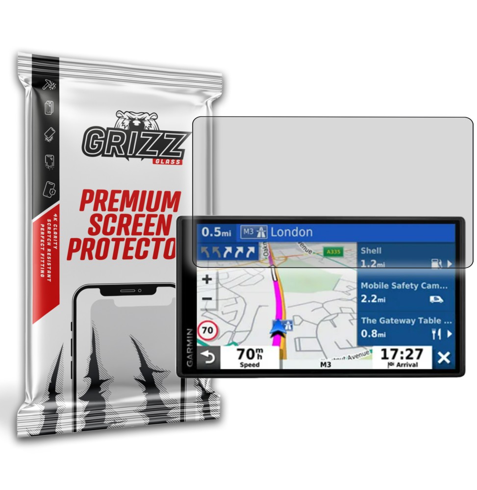 Folia antyodciskowa Grizz do Garmin DriveSmart 55 Live Traffic