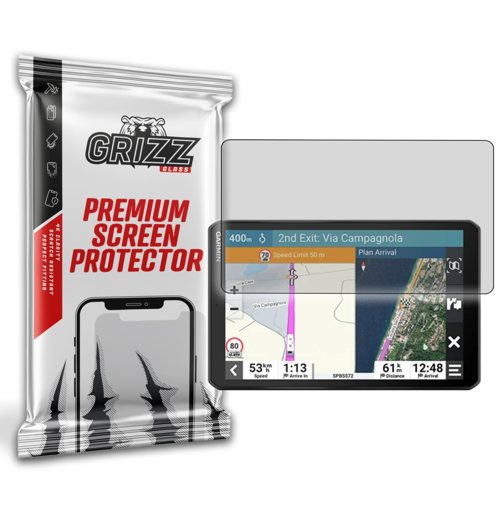 Folia antyodciskowa Grizz do Garmin Camper 895