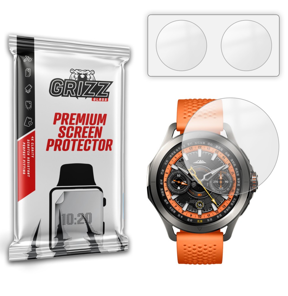 Folia antyodciskowa Grizz do Xiaomi Watch S4 Sport