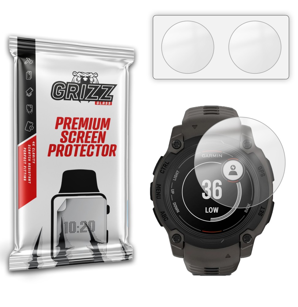 Folia antyodciskowa Grizz do Garmin Instinct E 40mm