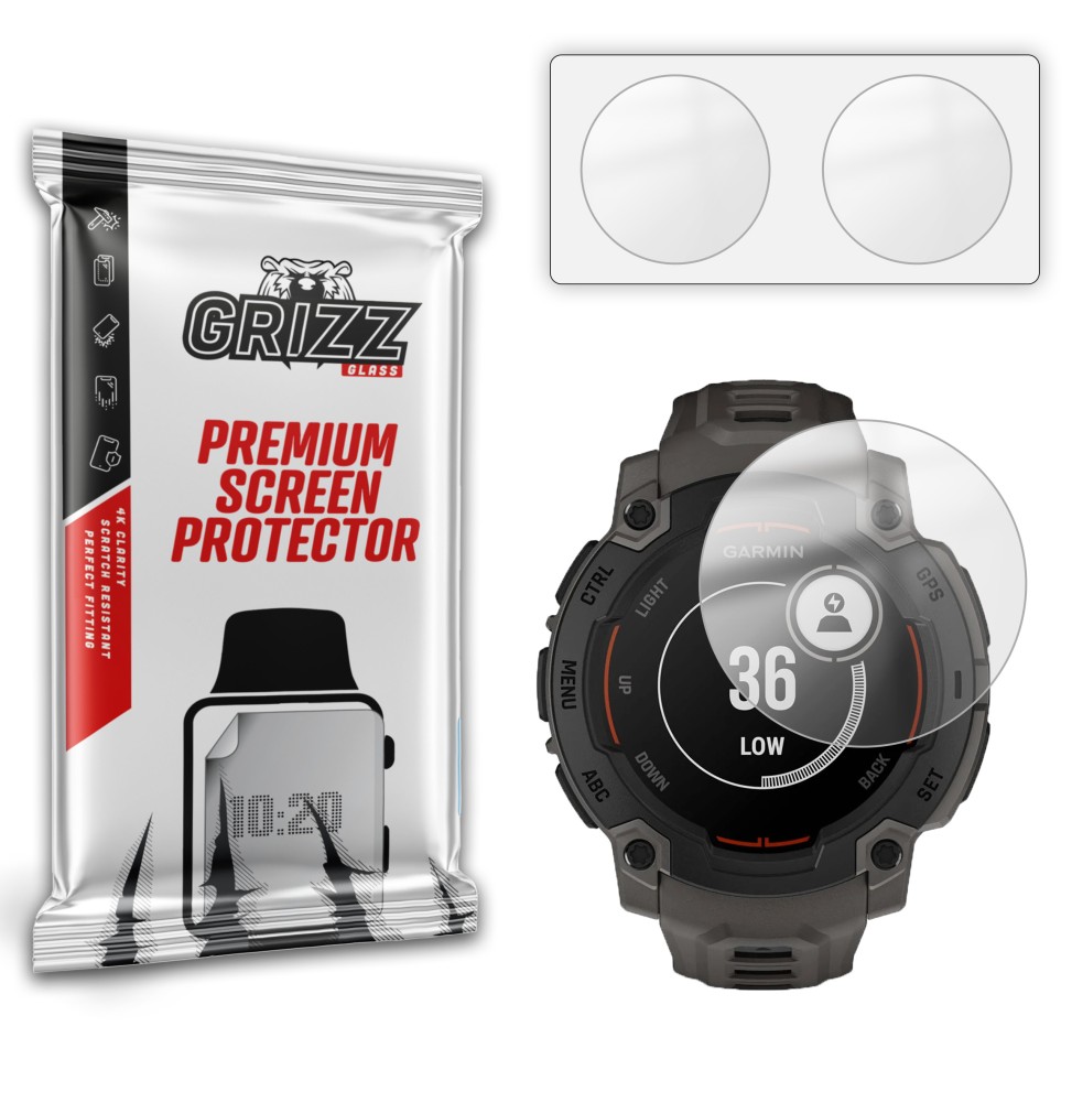 Folia antyodciskowa Grizz do Garmin Instinct E 45mm