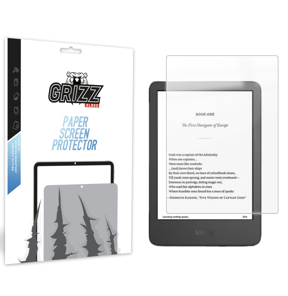 Folia antyodciskowa Grizz do Amazon Kindle 6" 2024