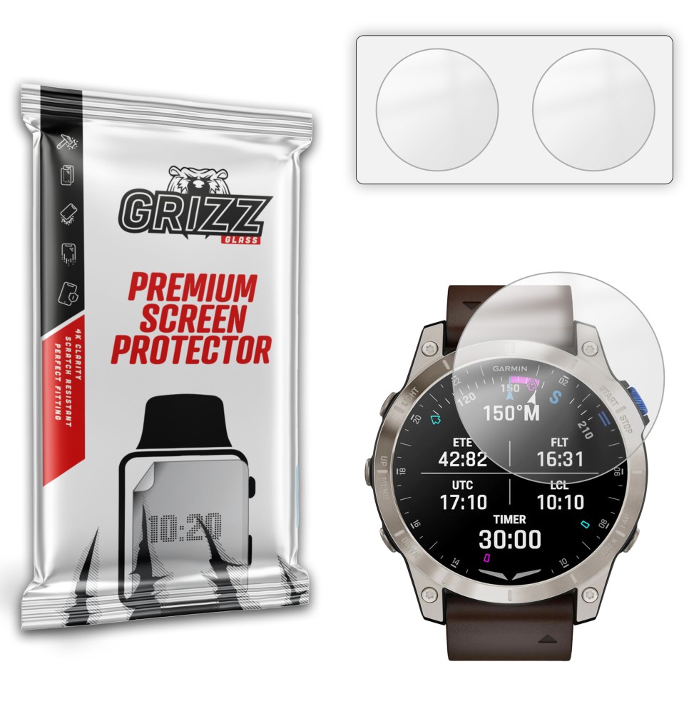 Folia antyodciskowa Grizz do Garmin D2 Mach 1 Pro 51mm