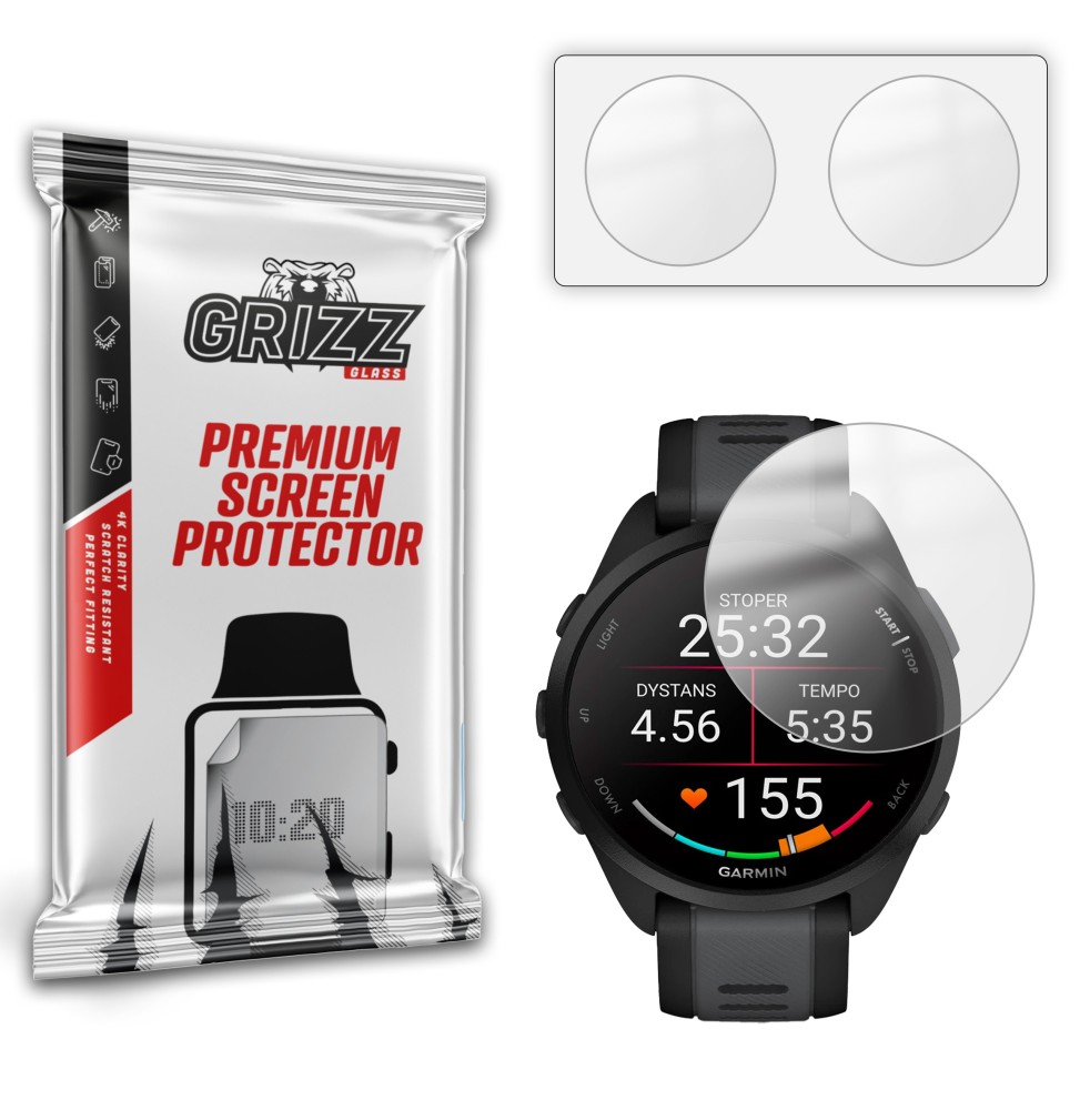 Folia antyodciskowa Grizz do Garmin Forerunner 165