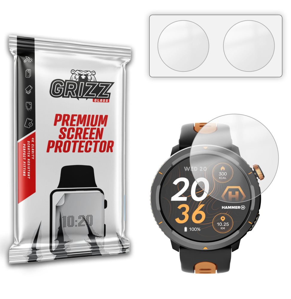 Folia antyodciskowa Grizz do Hammer Watch 2 Lite