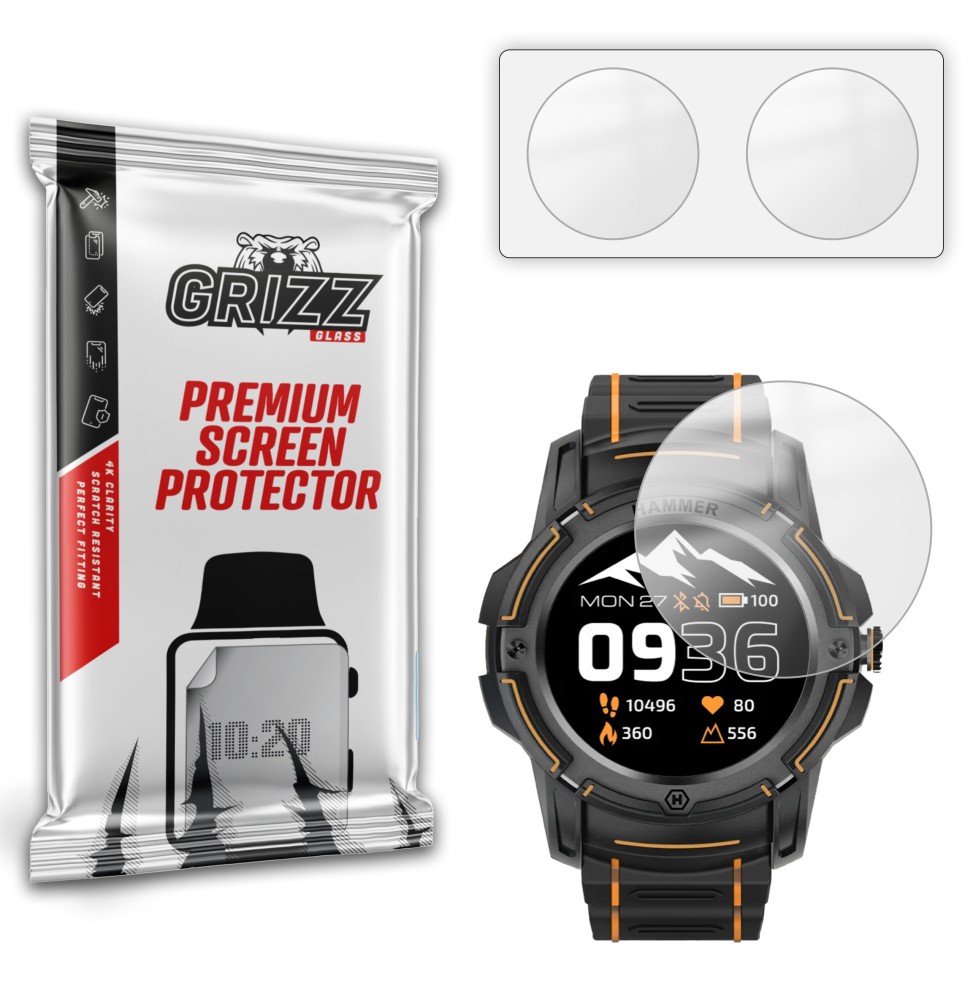 Folia antyodciskowa Grizz do Hammer Watch Plus