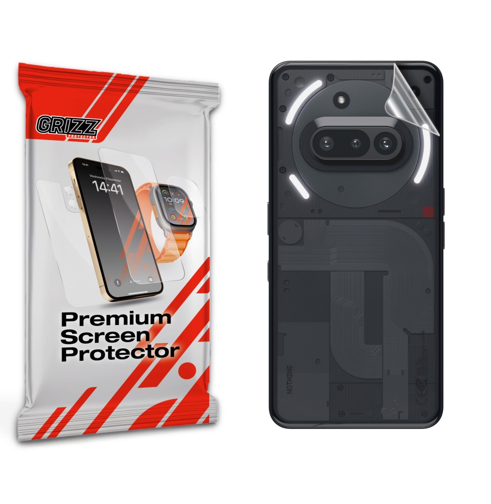 Folia na tył Grizz do Nothing Phone (3a)