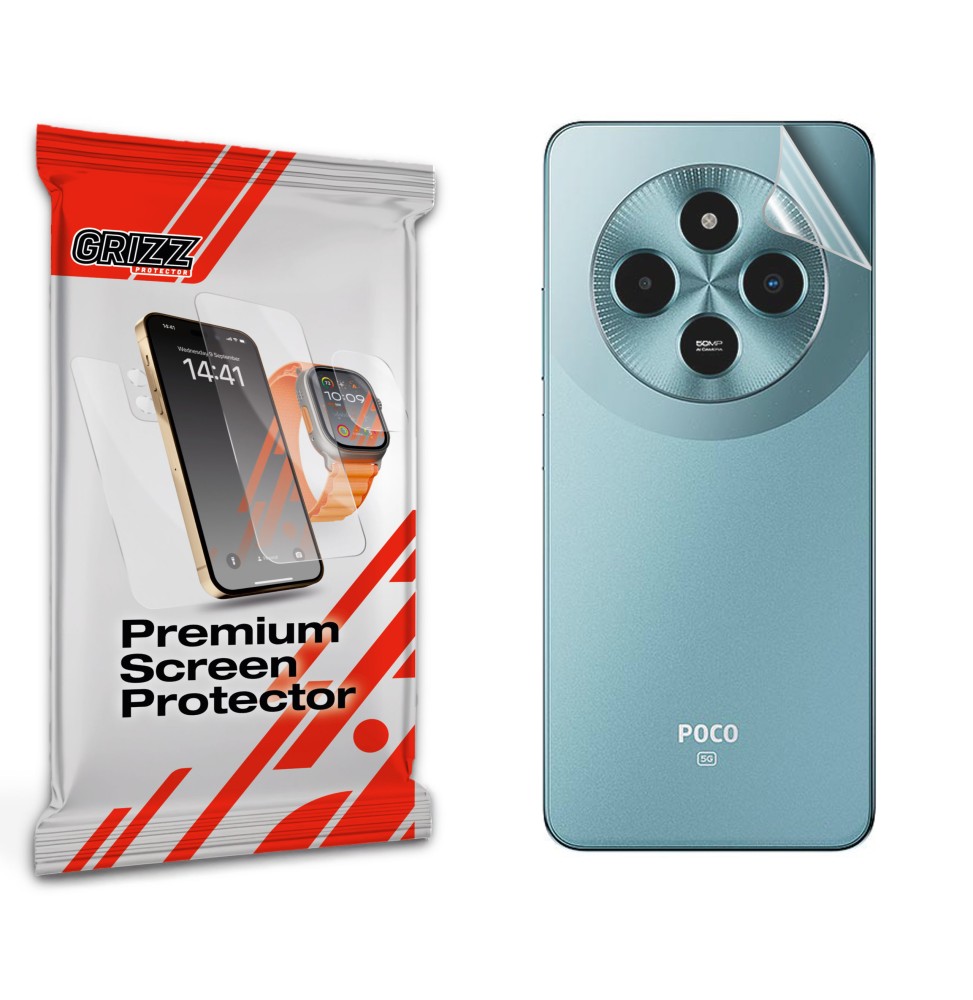 Folia na tył Grizz do Xiaomi POCO M7 5G
