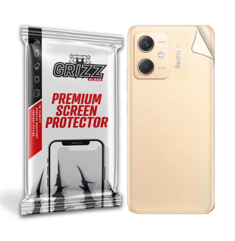 Folia na tył Grizz do Xiaomi Redmi Note 12R Pro