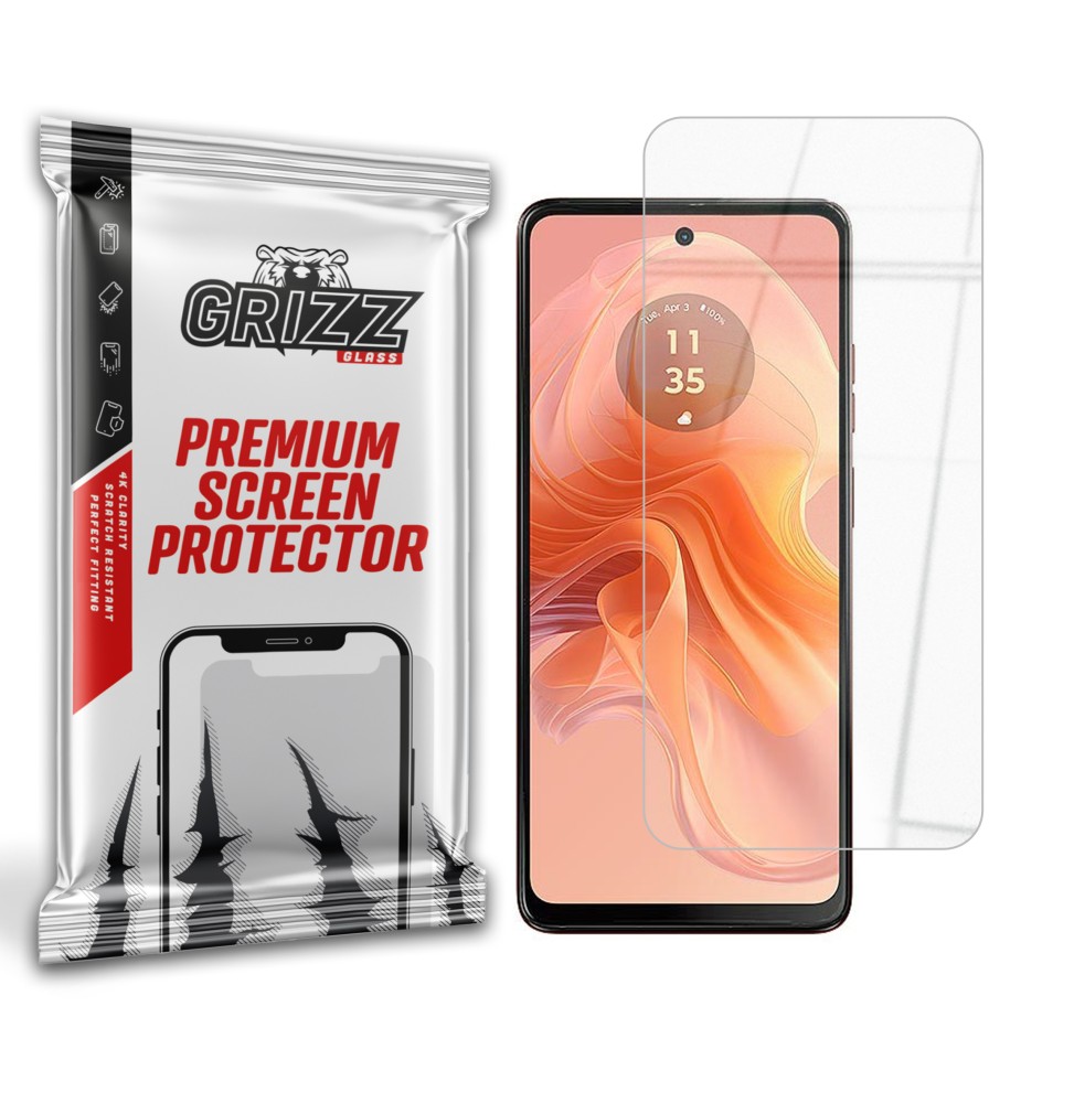 Szkło hybrydowe Grizz do Motorola Moto G04s