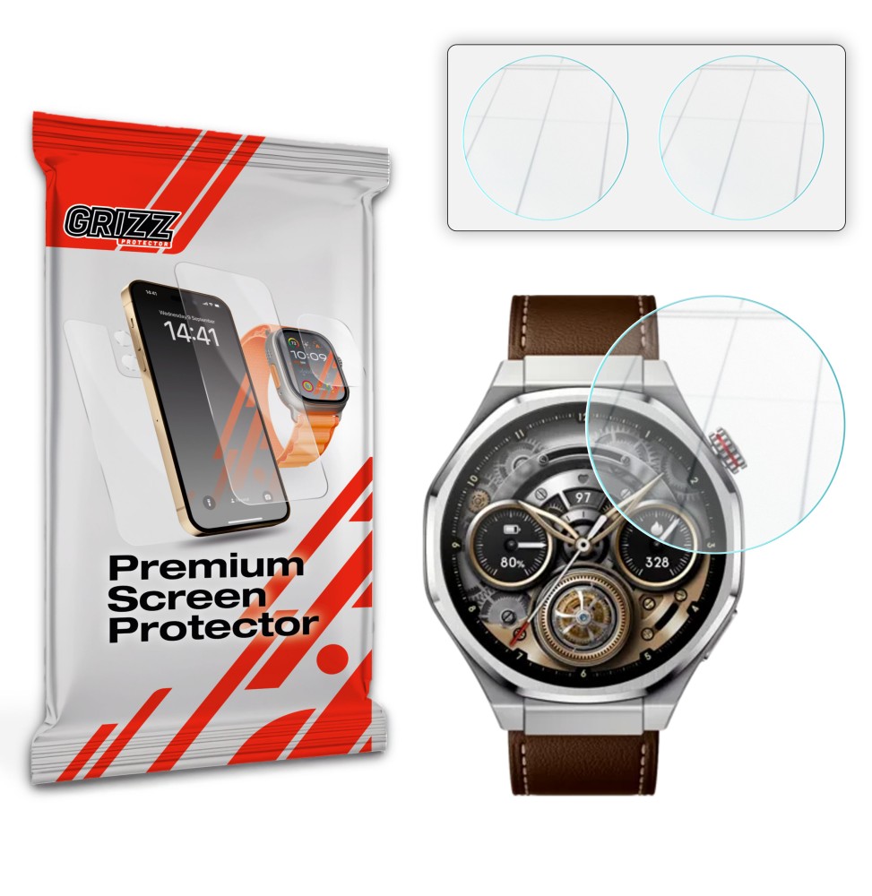 Szkło hybrydowe Grizz do Honor Watch 5 Ultra