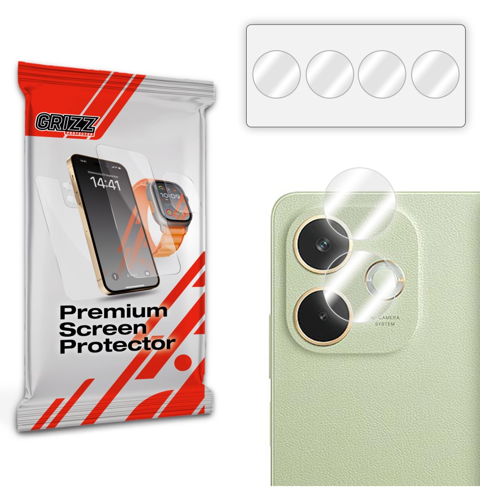 Szkło na aparat Grizz do Oppo A5 Energy