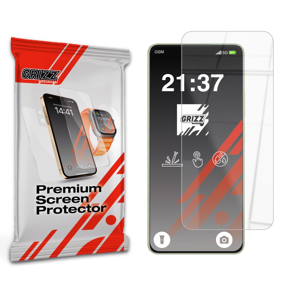 Szkło hybrydowe Grizz do Realme C75x