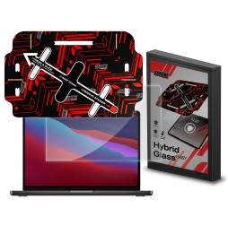 Szkło hybrydowe z aplikatorem do Apple MacBook...