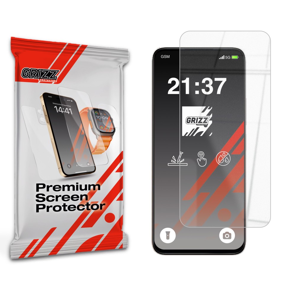 Szkło hybrydowe Grizz do Xiaomi Redmi 13x