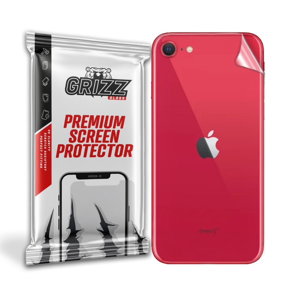 Folia na tył Grizz do Apple iPhone SE 2020