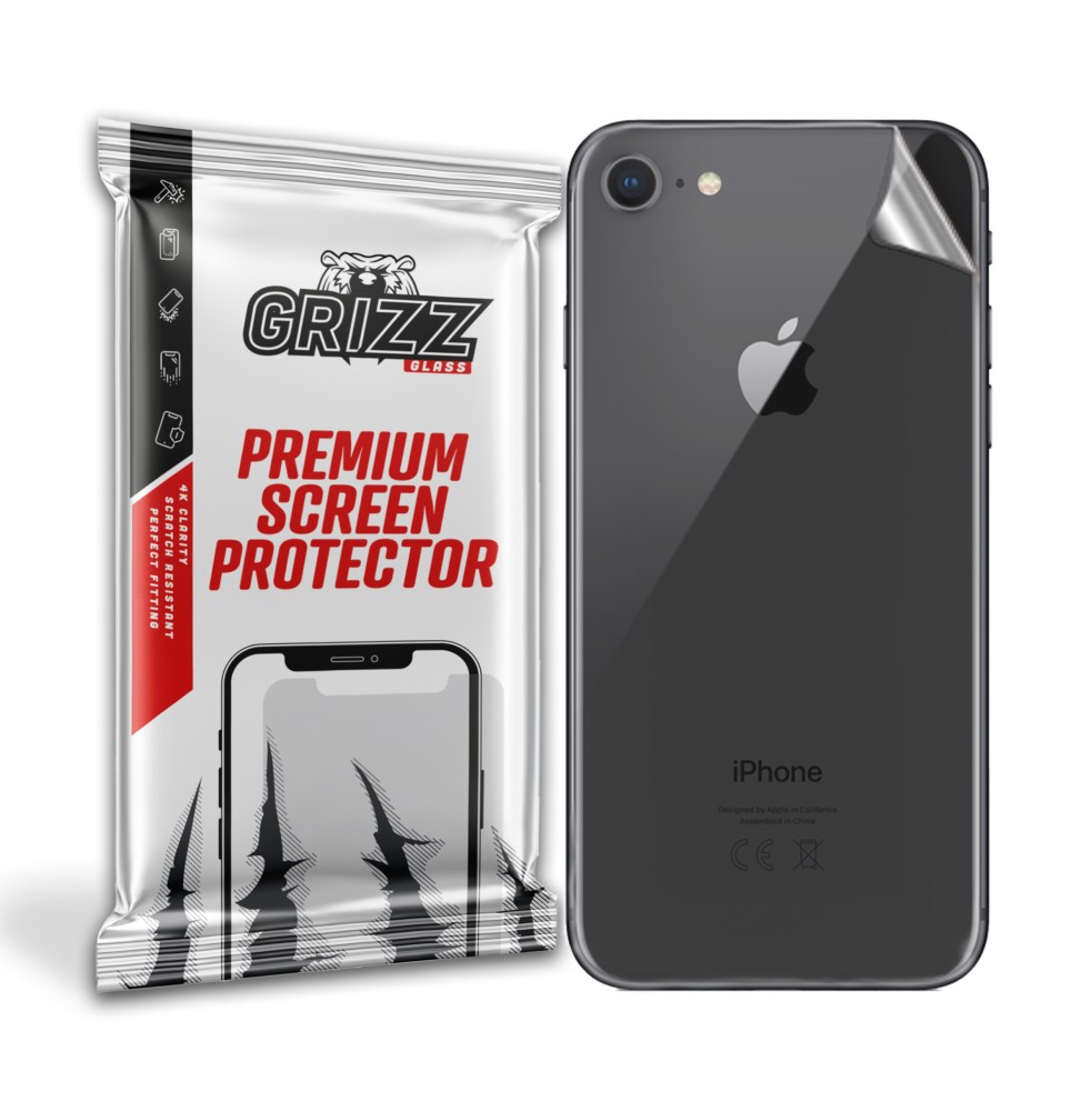 Folia na tył Grizz do Apple iPhone 8