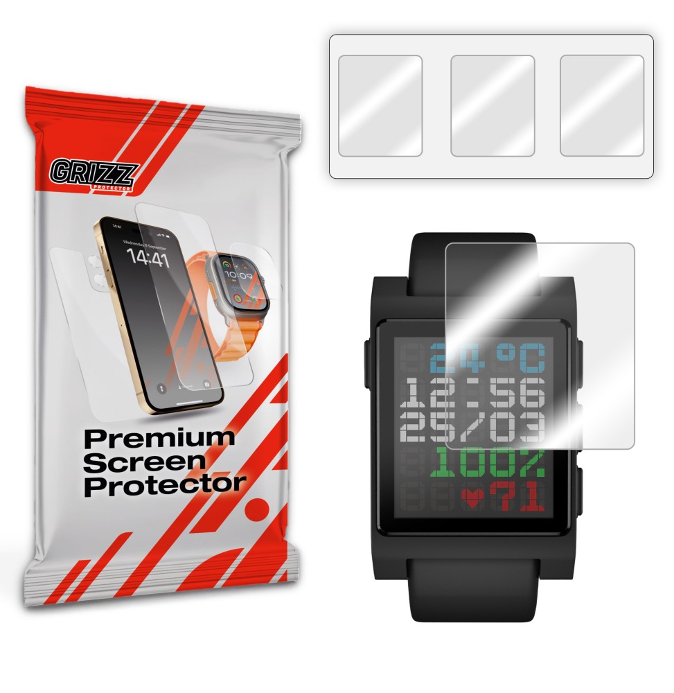Folia hydrożelowa Grizz do Pebble Core Time 2