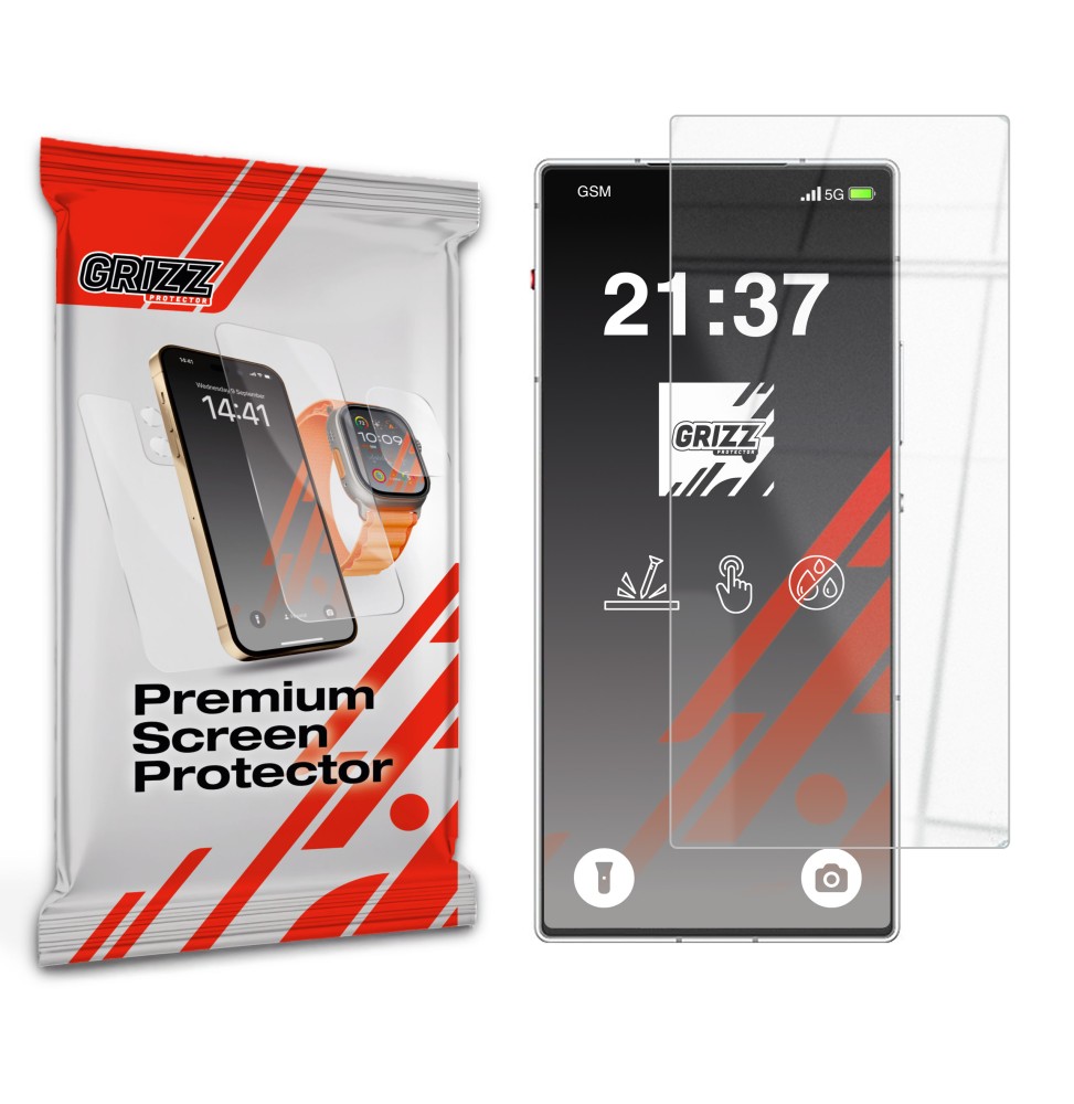 Szkło hybrydowe Grizz do ZTE nubia RedMagic 10 Air