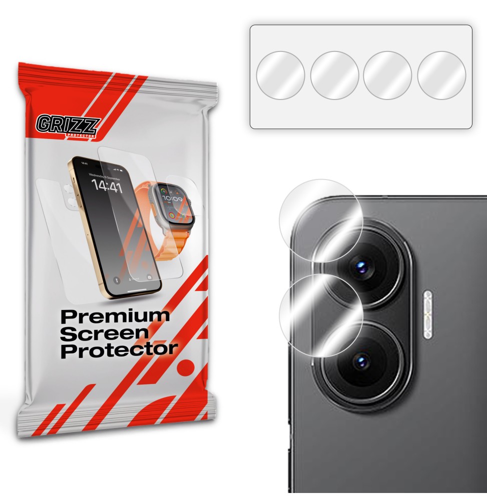 Szkło na aparat Grizz do Xiaomi Redmi Turbo 4 Pro