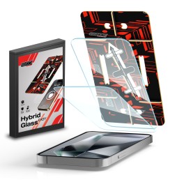2-PAK Szkło hybrydowe z aplikatorem do Samsung Galaxy S25 Ultra Grizz Easy