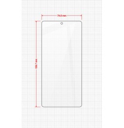 2-PAK Szkło hybrydowe z aplikatorem do Samsung Galaxy S25 Ultra Grizz Easy