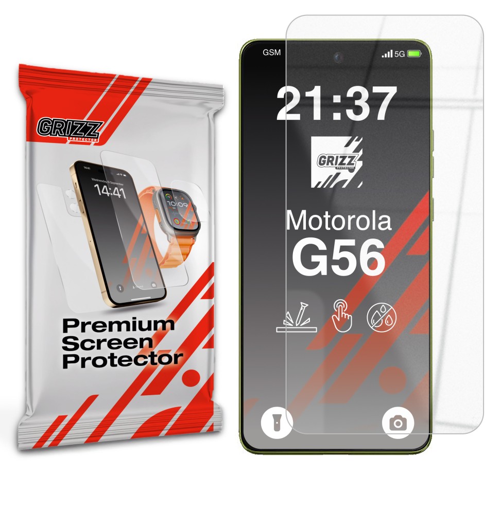 Szkło hybrydowe Grizz do Motorola Moto G56