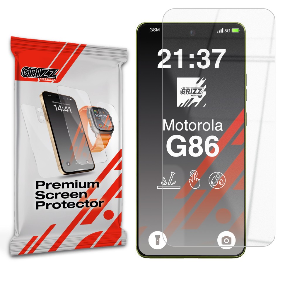 Szkło hybrydowe Grizz do Motorola Moto G86