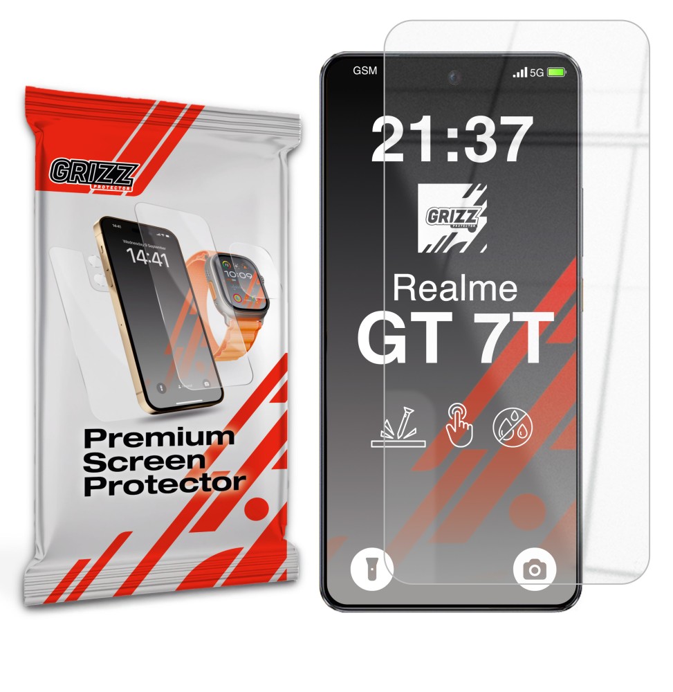 Szkło hybrydowe Grizz do Realme GT 7T