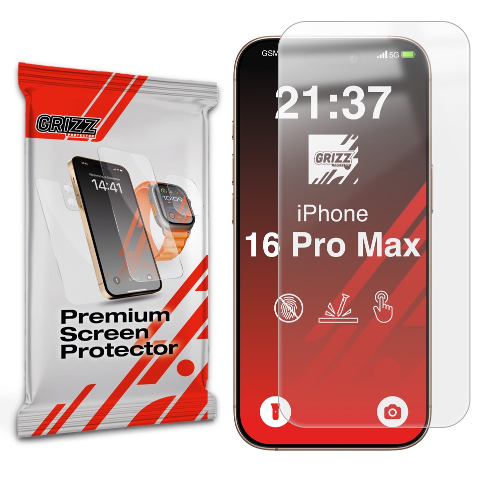 Folia antyodciskowa Grizz do Apple iPhone 16 Pro Max