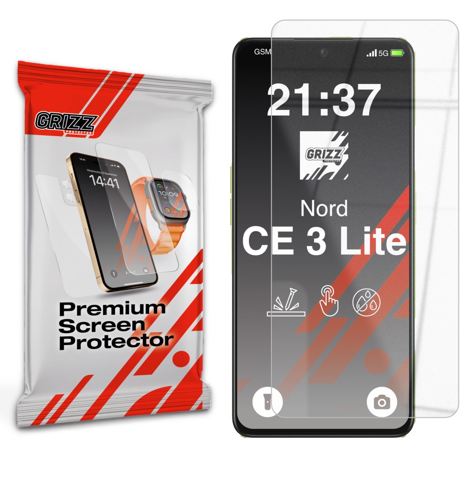 Szkło hybrydowe Grizz do OnePlus Nord CE 3 Lite