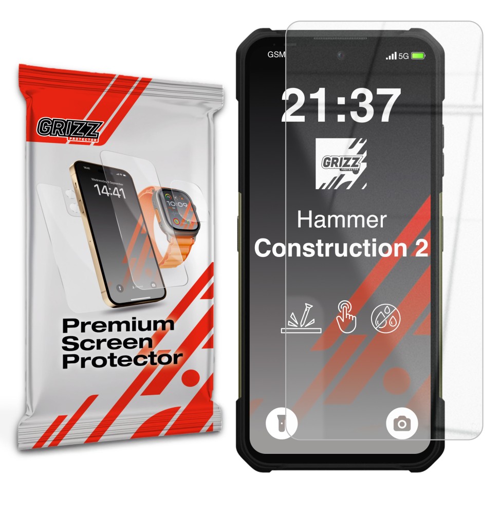 Szkło hybrydowe Grizz do Hammer Construction 2 5G