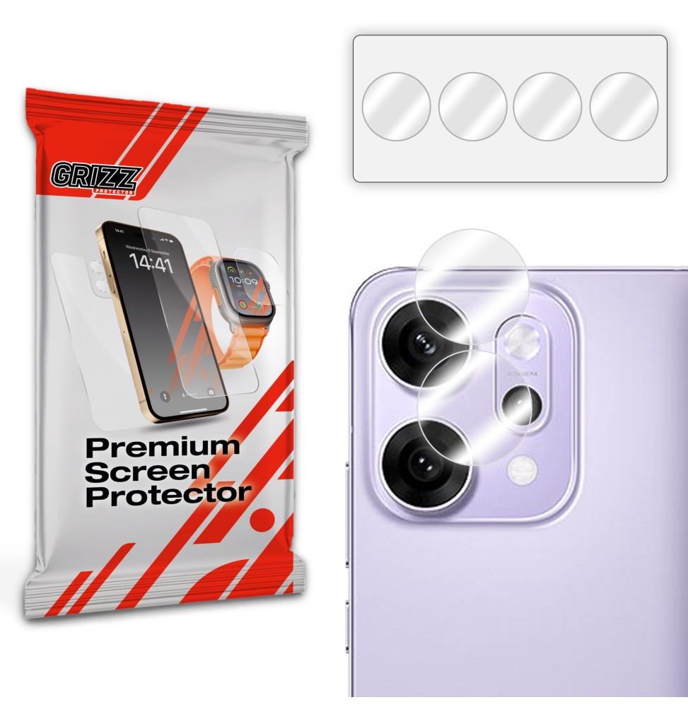 Szkło na aparat Grizz do Oppo Reno14 Pro