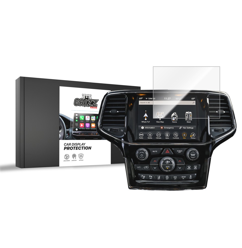 Folia ceramiczna na ekran Jeep Grand Cherokee (2013-2021) Grizz