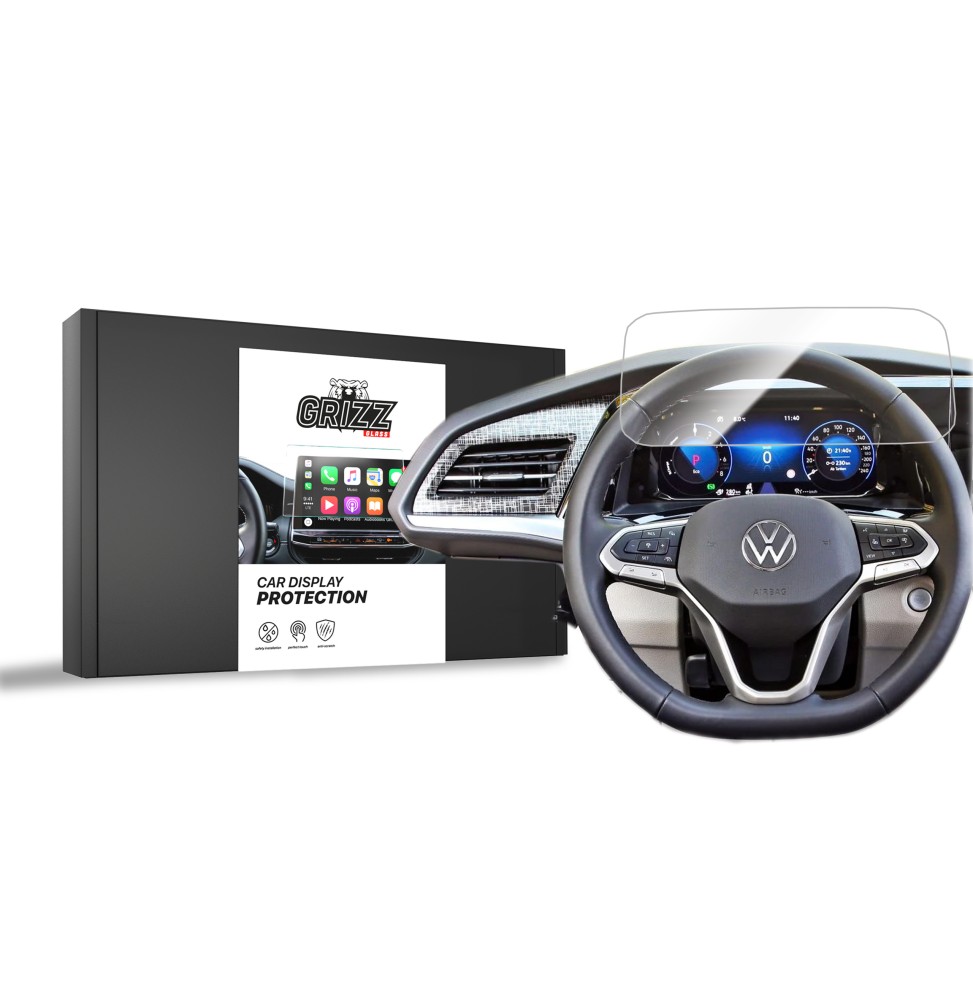 Folia ceramiczna na ekran Volkswagen VW Multivan 4 Virtual Cockpit 10,25" (2021-2024) Grizz