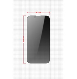 Sekretne szkło hybrydowe do Apple iPhone 13 Pro prywatyzujące Grizz SecretGlass