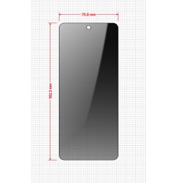2-PAK Szkło prywatyzujące z aplikatorem do Xiaomi Redmi 13 Grizz Easy