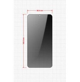 2-PAK Szkło prywatyzujące z aplikatorem do Samsung Galaxy S23 Grizz Easy