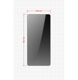 Sekretne szkło hybrydowe do Samsung Galaxy S20 FE prywatyzujące Grizz SecretGlass