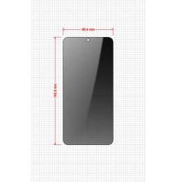 Sekretne szkło hybrydowe do Samsung Galaxy S23 prywatyzujące Grizz SecretGlass