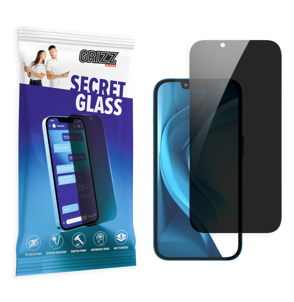 Sekretne szkło hybrydowe do Samsung Galaxy S10e prywatyzujące Grizz SecretGlass