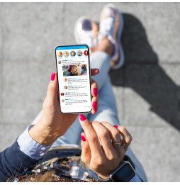 Sekretne szkło hybrydowe do Xiaomi Redmi 10A prywatyzujące Grizz SecretGlass