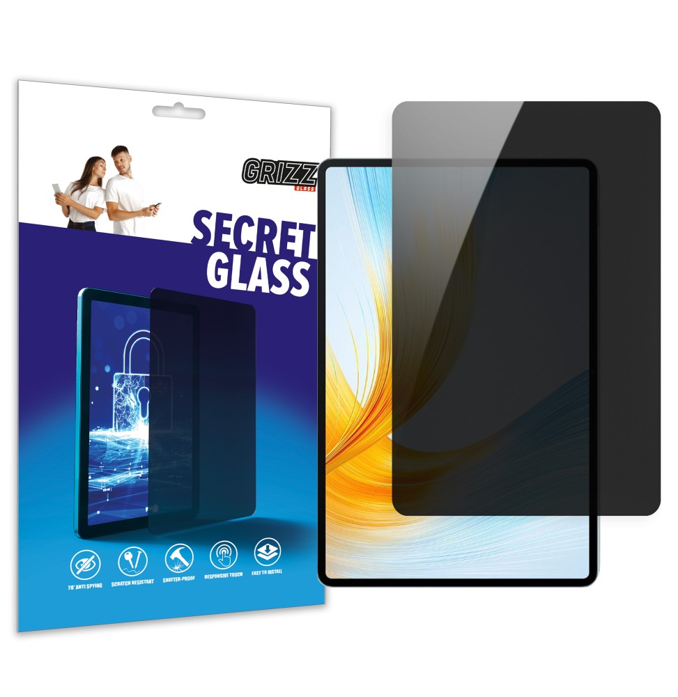 Sekretne szkło hybrydowe do Huawei MatePad 11 2023 Softlight prywatyzujące Grizz SecretGlass