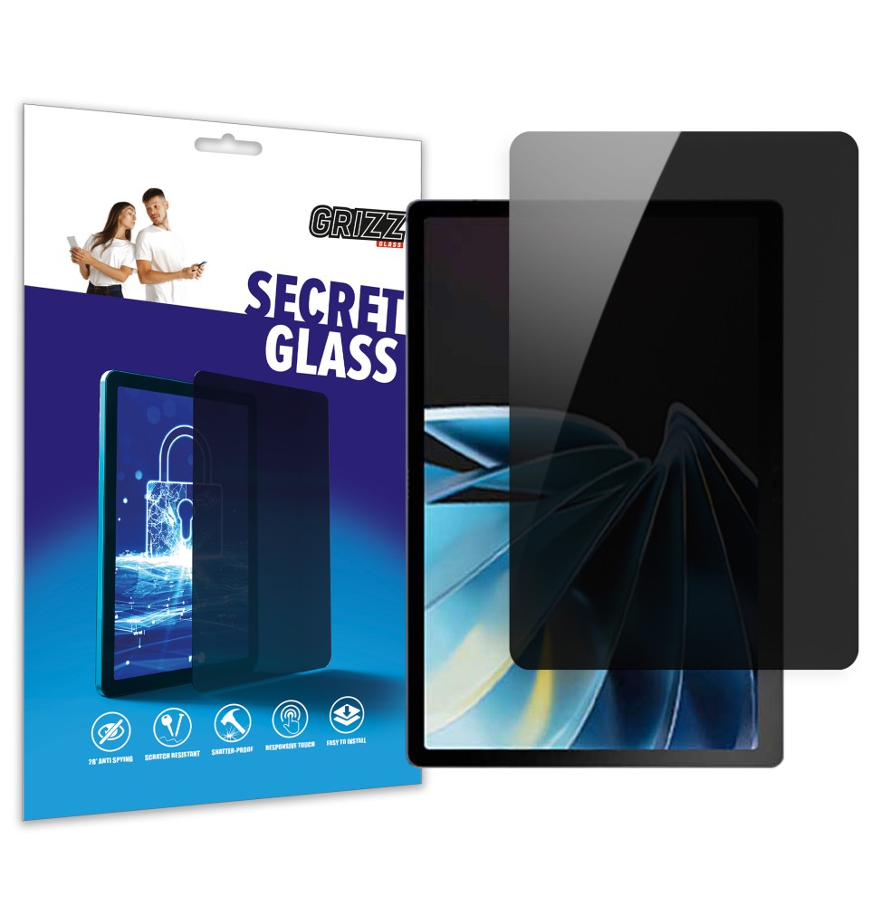 Sekretne szkło hybrydowe do ZTE Axon Pad prywatyzujące Grizz SecretGlass